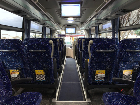 中型バス　136　車内